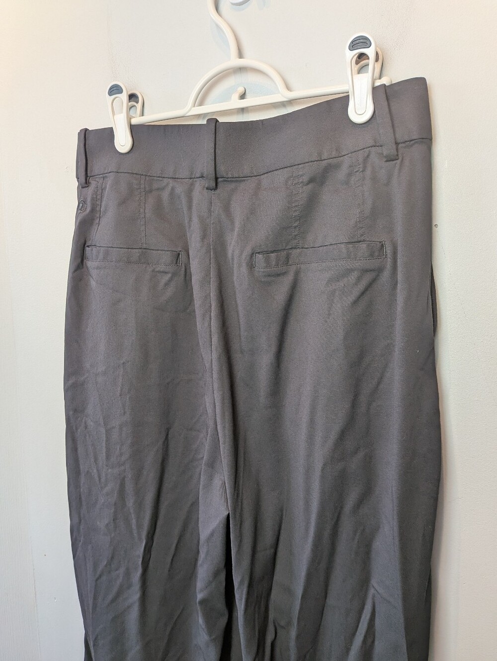Lululemon Pleat-Front High-Rise Trouser *Regular Size 8 Black Pockets Fly Front - Picture 9 of 16